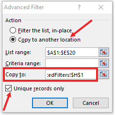 advanced filters to identify and remove duplicates in Excel