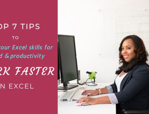 Ignite your Excel skills for speed and productivity [How to work faster in Excel]