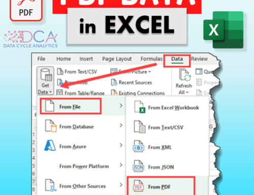How to Convert PDF to Excel using Excel Power Query